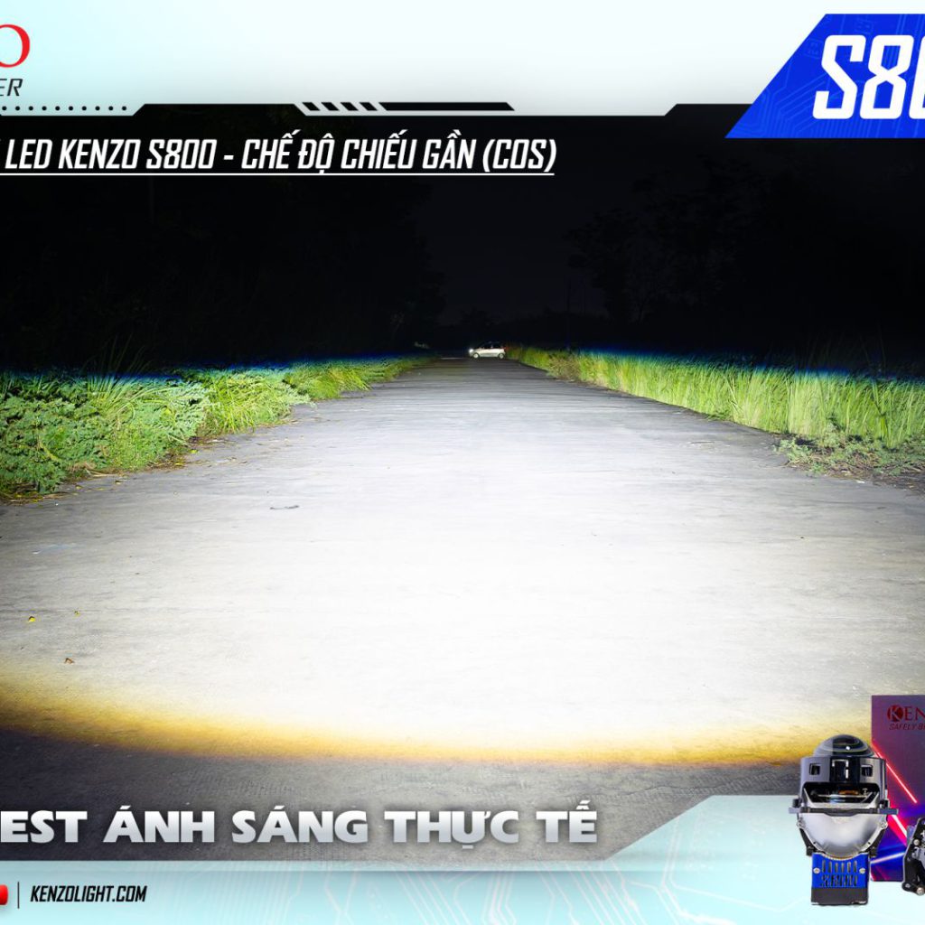 BI-LED KENZO S800 14 anh sang s800 new cos